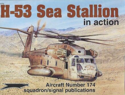 H-53 Sea Stallion in action Aircraft Number 174