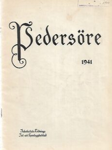 Pedersöre 1941 - Jakobstads Tidnings Jul- och Hembygdsblad