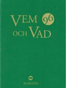 Vem och Vad 1996 Biografisk handbok