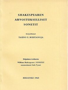 Shakespearen arvoitukselliset sonetit