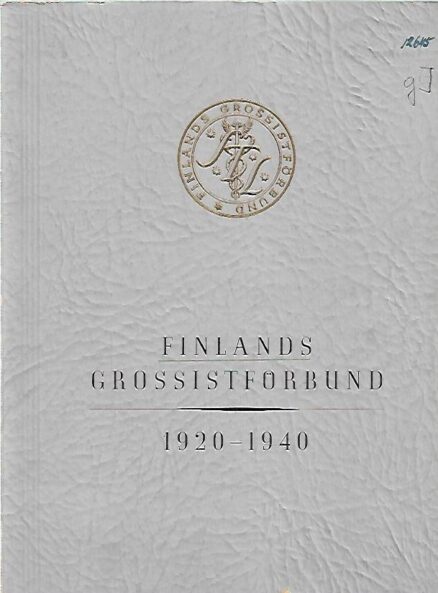 Finlands Grossistförbund 1920-1940