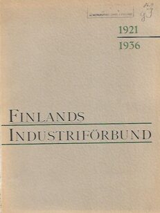 Finlands industriförbund 1921-1936