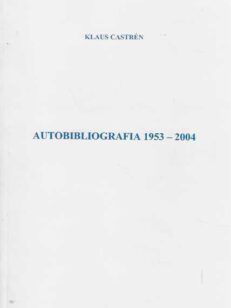 Autobibliografia 1953-2004