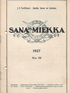 Sana ja Miekka 20/1927