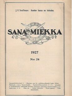 Sana ja Miekka 24/1927