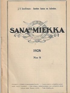 Sana ja Miekka 8/1928