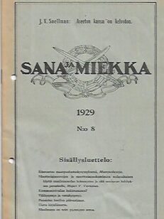 Sana ja Miekka 8/1929