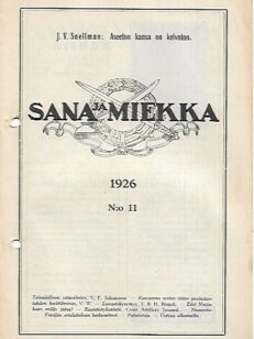 Sana ja Miekka 11/1926