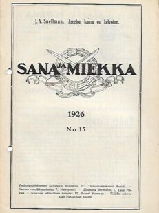 Sana ja Miekka 15/1926