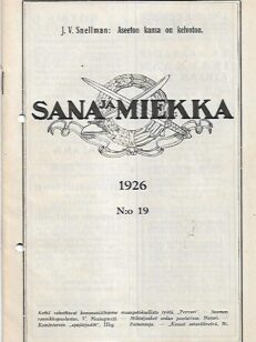 Sana ja Miekka 19/1926