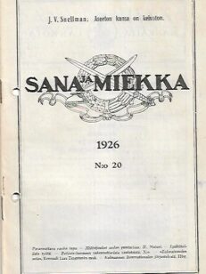 Sana ja Miekka 20/1926
