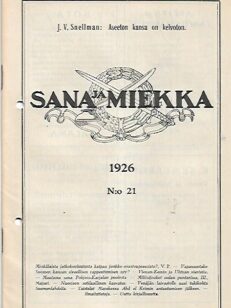 Sana ja Miekka 21/1926