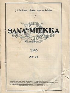 Sana ja Miekka 24/1926