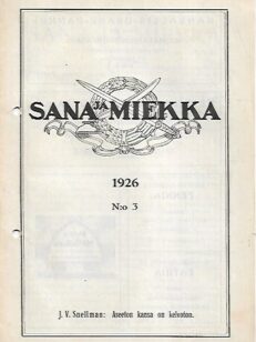 Sana ja Miekka 3/1926