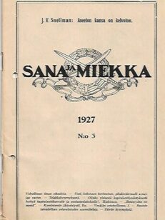 Sana ja Miekka 3/1927