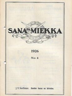 Sana ja Miekka 4/1926