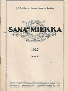 Sana ja Miekka 8/1927