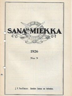 Sana ja Miekka 9/1926