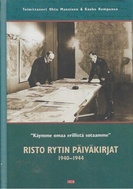Risto Rytin päiväkirjat 1940-1944