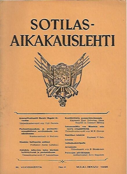 Sotilasaikakauslehti 2/1956