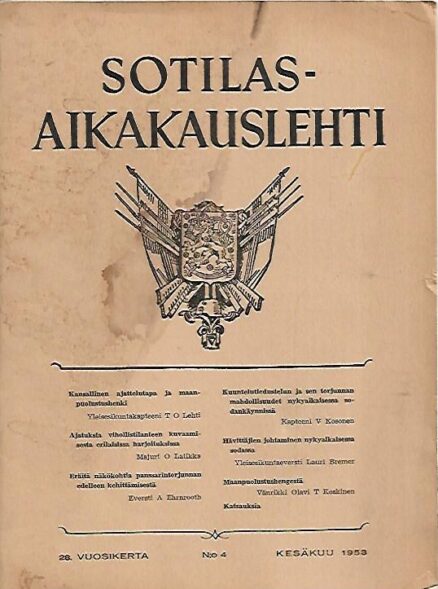 Sotilasaikakauslehti 4/1953