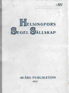 Helsingfors Segel Sällskap - 40-års publikation