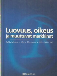 Luovuus, oikeus ja muuttuvat markkinat - Juhlajulkaisu Keijo Heinonen 1923 - 26/11 - 2003