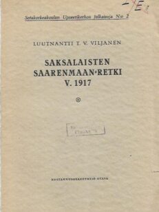 Saksalaisten Saarenmaan-retki v. 1917