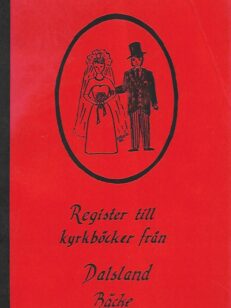 Register till kyrkböcker från Dalsland Bäcke 1734-1860