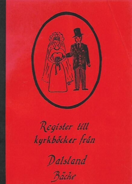 Register till kyrkböcker från Dalsland Bäcke 1734-1860