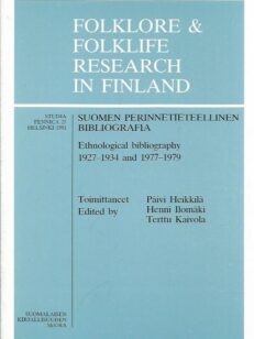 Folklore & Folklife Research in Finland / Suomen perinnetieteellinen bibliografia