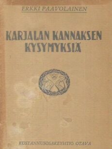 Karjalan Kannaksen kysymyksiä