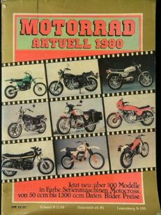 MOTORRAD Aktuell 1980 Katalog