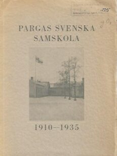 Pargas svenska samskola 1910-1935