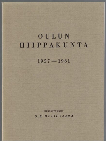 Oulun hiippakunta 1957-1961