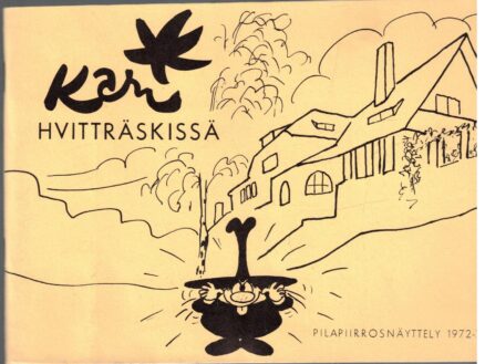 Kari Hvitträskissä pilapiirrosnäyttely 1972-73