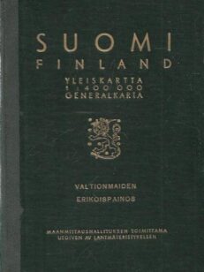 Suomi Finland yleiskartta