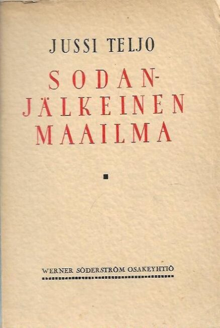 Sodan jälkeinen maailma