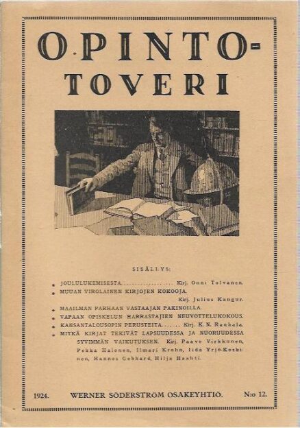 Opintotoveri (N:o 12, 1924)