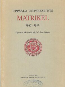 Uppsala Univeristets Matrikel 1937-1950