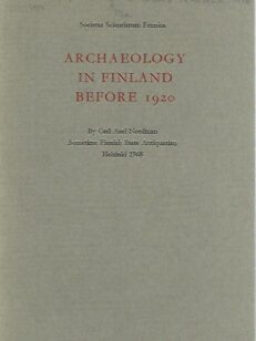 The Archaeology in Finland Before 1920