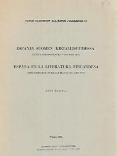 Espanja Suomen kirjallisuudessa - España en la literatura Finlandesa