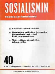 Sosialismin teoria ja käytäntö 1975-40