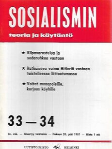 Sosialismin teoria ja käytäntö 1981-33-34