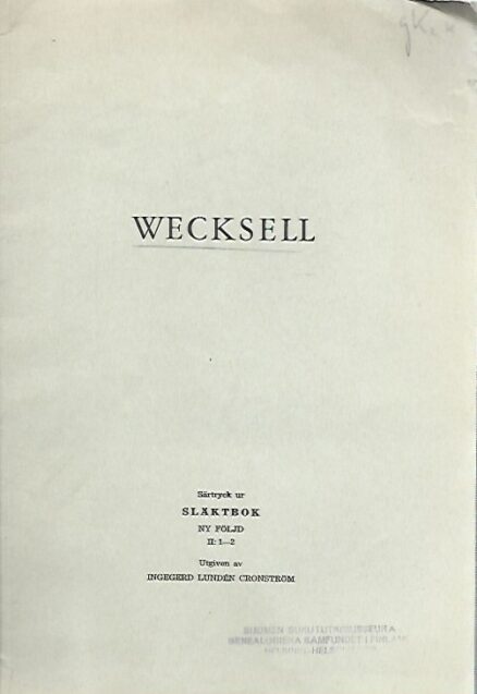 Wecksell