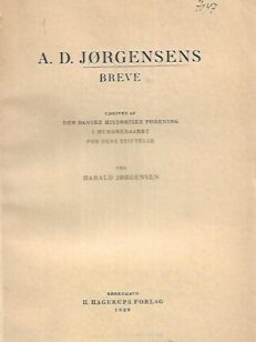 A. D. Jørgensens breve
