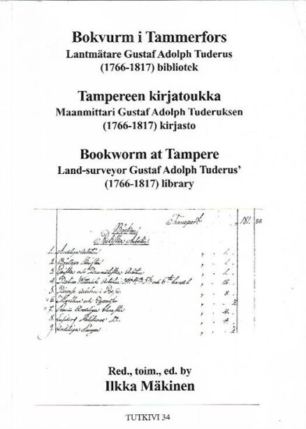 Tampereen kirjatoukka - Maanmittari Gustaf Adolph Tuderuksen (1766-1817) kirjasto