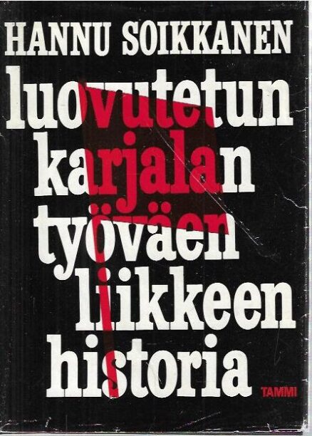 Luovutetun Karjalan työväenliikkeen historia