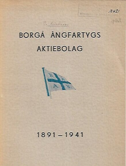 Borgå Ångfartygs Aktiebolag 1891-1941