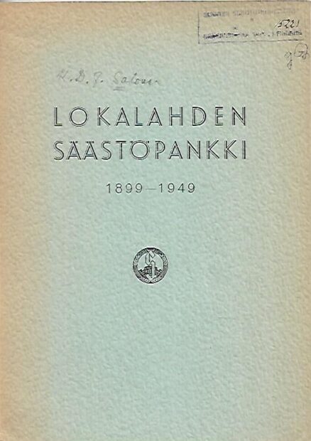 Lokalahden Säästöpankki 1899-1949